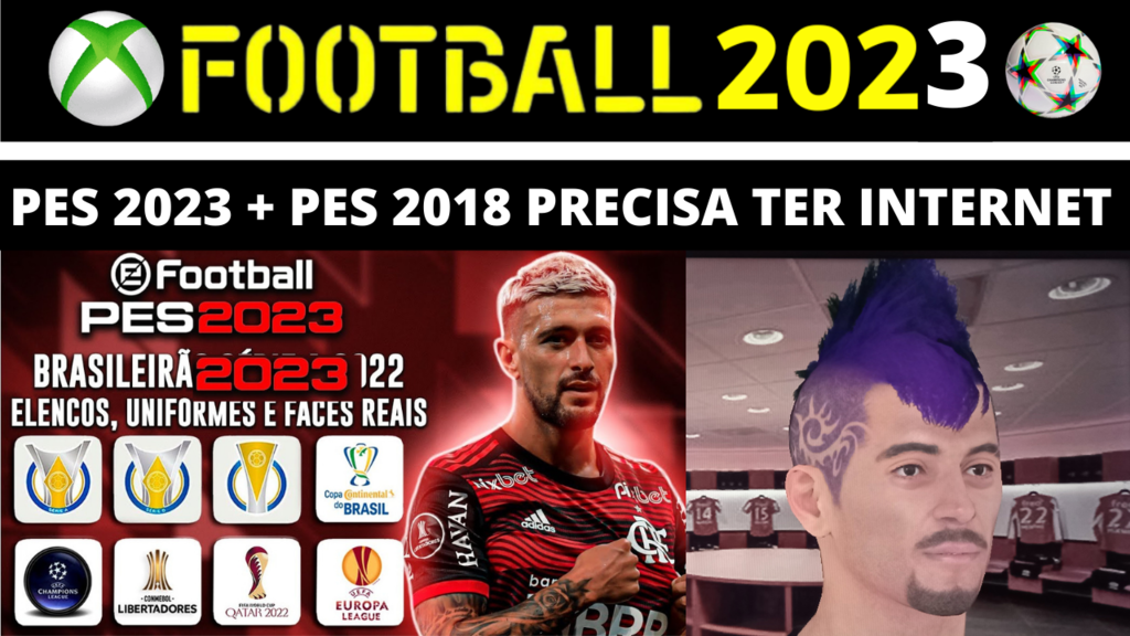 Pes 2023 Campeonato Brasileiro Atualizado (Xbox 360)