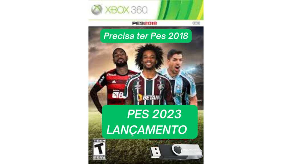 Pes 2023 Campeonato Brasileiro Atualizado (Xbox 360)