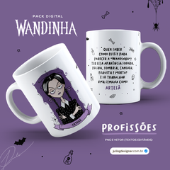 PACK DE ARTES - WANDINHA PROFISSÕES - Julio G Designer