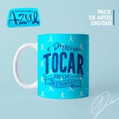 Imagem do PACK DE ARTES - NOVEMBRO AZUL Vol.01