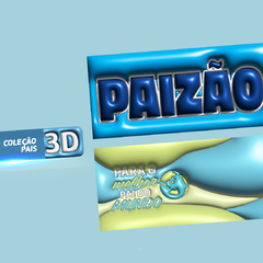 PACK DE ARTES CANECAS - PAIS 3D - loja online