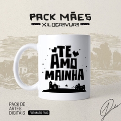 Imagem do PACK DE ARTES - MÃES XILOGRAVURA