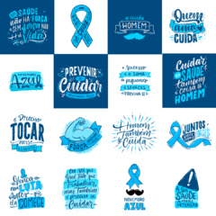 PACK DE ARTES - NOVEMBRO AZUL Vol.01