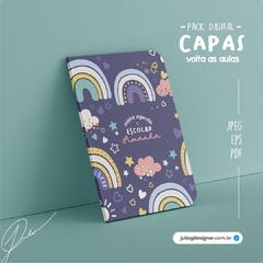 PACK DE ARTES - CAPAS AGENDA ESCOLAR na internet