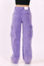 Pantalon Cargo uva - tienda online