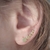 Ear Cuff Bolinhas - Prata 925 na internet