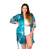 Kimonos Flor - Pavo Real - tienda online