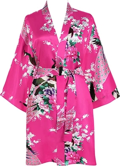 Kimonos Flor - Pavo Real
