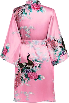 Kimonos Flor - Pavo Real - tienda online