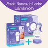 Pack Banco de Leche Lansinoh (Sacaleche Manual + Bolsitas x 25)