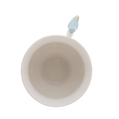 Xícara de Chá C/ Pires Porcelana Birds Azul (unidade) - comprar online
