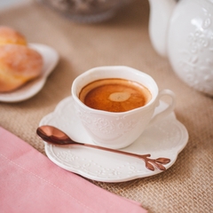 Xícara de Café Porcelana C/ Pires (unidade) - comprar online