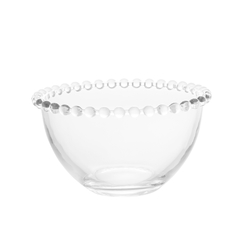 Bowl de Cristal Pearl 14x8cm - Toko Artesanato e Decorações