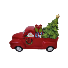 Carro Decorativo Natal Resina 25x12x16cm - comprar online