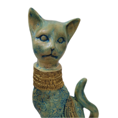 Escultura Resina Gato Egípcio - comprar online