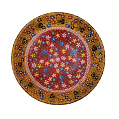 Tigela Cerâmica Turquia Amarela 30cm - comprar online