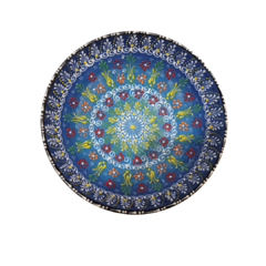 Tigela Cerâmica Turquia Azul Escuro 25cm - comprar online