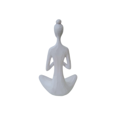 Escultura Poliresina Yoga - comprar online