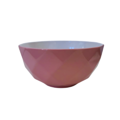 Bowl de Porcelana Rosa 540ml - comprar online