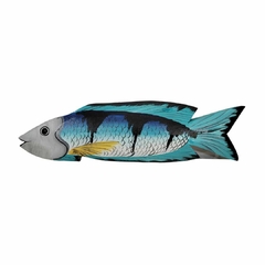 Peixe Decorativo Madeira