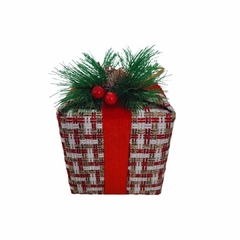 Enfeite Natal Presente C/ Pinha - comprar online