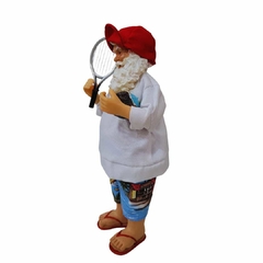 Boneco Papai Noel Beach Tennis 30cm - comprar online