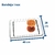 Bandeja Aço Inox Retangular Atina 40x28cm Brinox - comprar online