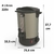Cafeteira Elétrica Automática 4 Litros Progás PRC-04 220v - comprar online