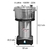 Cutter Industrial Skymsen 8L Processador de Alimentos 220v - comprar online