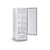 Freezer Vertical Gelopar 577 Litros Branco Industrial 220v - DK Máquinas Equipamentos Gastronômicos