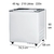 Freezer Horizontal Fricon HCEB 216 Litros porta vidro 220V - comprar online