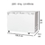 Freezer Horizontal 411 litros Fricon HCED411C branco 220V - comprar online