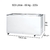 Freezer Horizontal 2 Portas de Vidro 503 Litros Fricon 220v - comprar online