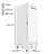 Freezer Vertical Imbera Evz21 Branco 560 Litros Porta Cega 220v - comprar online