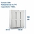 Geladeira refrigerador Comercial Inox 6Portas MCR6P Refrimate - comprar online