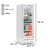 Refrigerador Expositor Vertical 570L Branco Gelopar 220v - comprar online