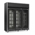 Refrigerador Vertical 3 Portas 1200 Lts Preto Gelopar 220v