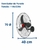Ventilador de Parede 70cm Solaster 3 Pás 270W Veneza Bivolt - comprar online