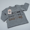 REMERA ML GRIS DAD AND ME