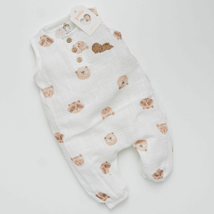 ANIMALITOS | ENTERITO LARGO GASA COTTON UNISEX - comprar online