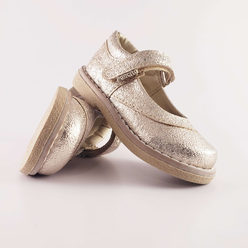 Guillerminas Para Niñas Doradas Pancita | Guri Zapatos