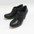 LAS OLIVAS 102 | Zapato botineta. Capellada PU, taco cambrado. (KR102) - tienda online
