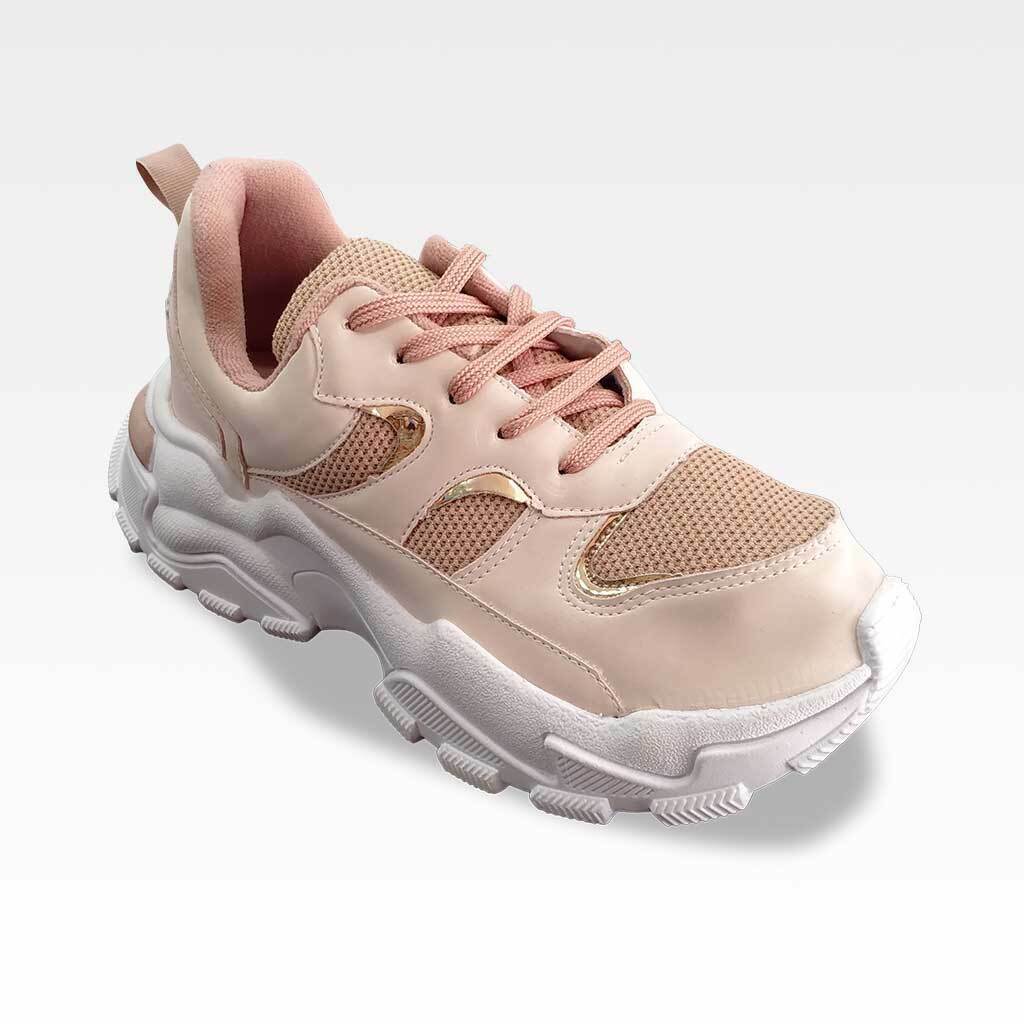 VIA UNO 5450 Zapatilla urbana deportiva con plataforma. VIA5450