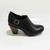 LAS OLIVAS 101 | Zapato botineta. Capellada de cuero PU, taco cambrado. (KR101) - comprar online