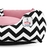 CAMA CACHORRO GATO MEDIA 60X60 5 PÇ CHEVRON COM OSSINHO - ROSE na internet