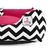 Cama Cachorro Gato Personalizado Media 60x60 3 Pç Chevron - Pink na internet