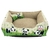 Cama Cachorro Gato Media 60x60 2 Pç Panda - Caqui