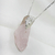 Colar Pedra Bruta - Quartzo Rosa - loja online