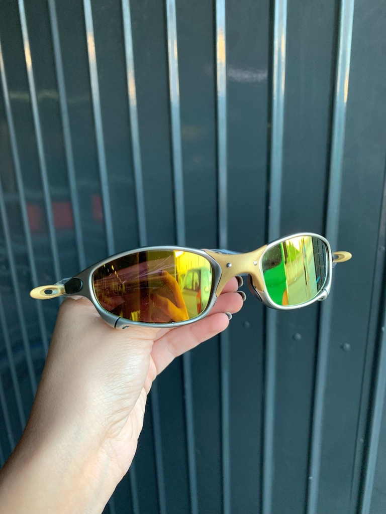culos de sol Juliet 24K dourada Oakley Use Drope