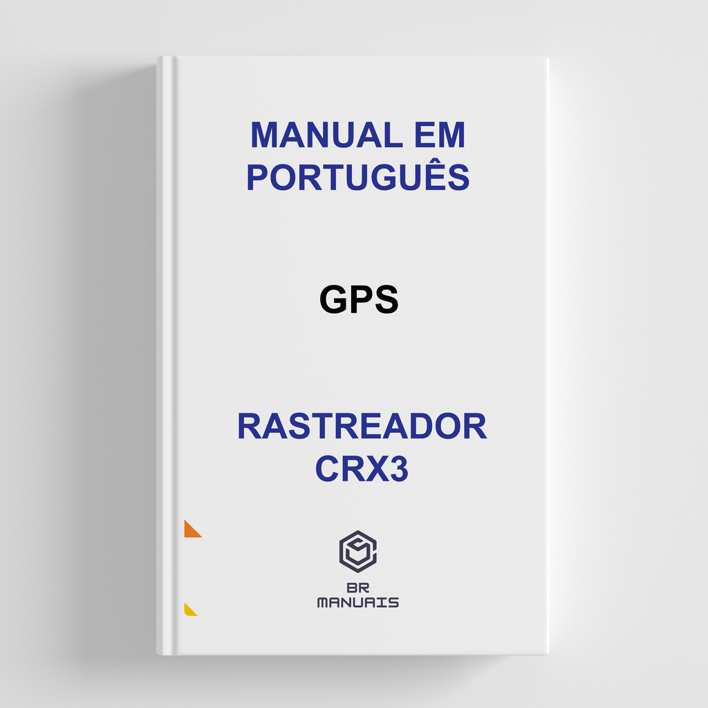 Manual de Instruções GPS - RASTREADOR CRX3 em Português